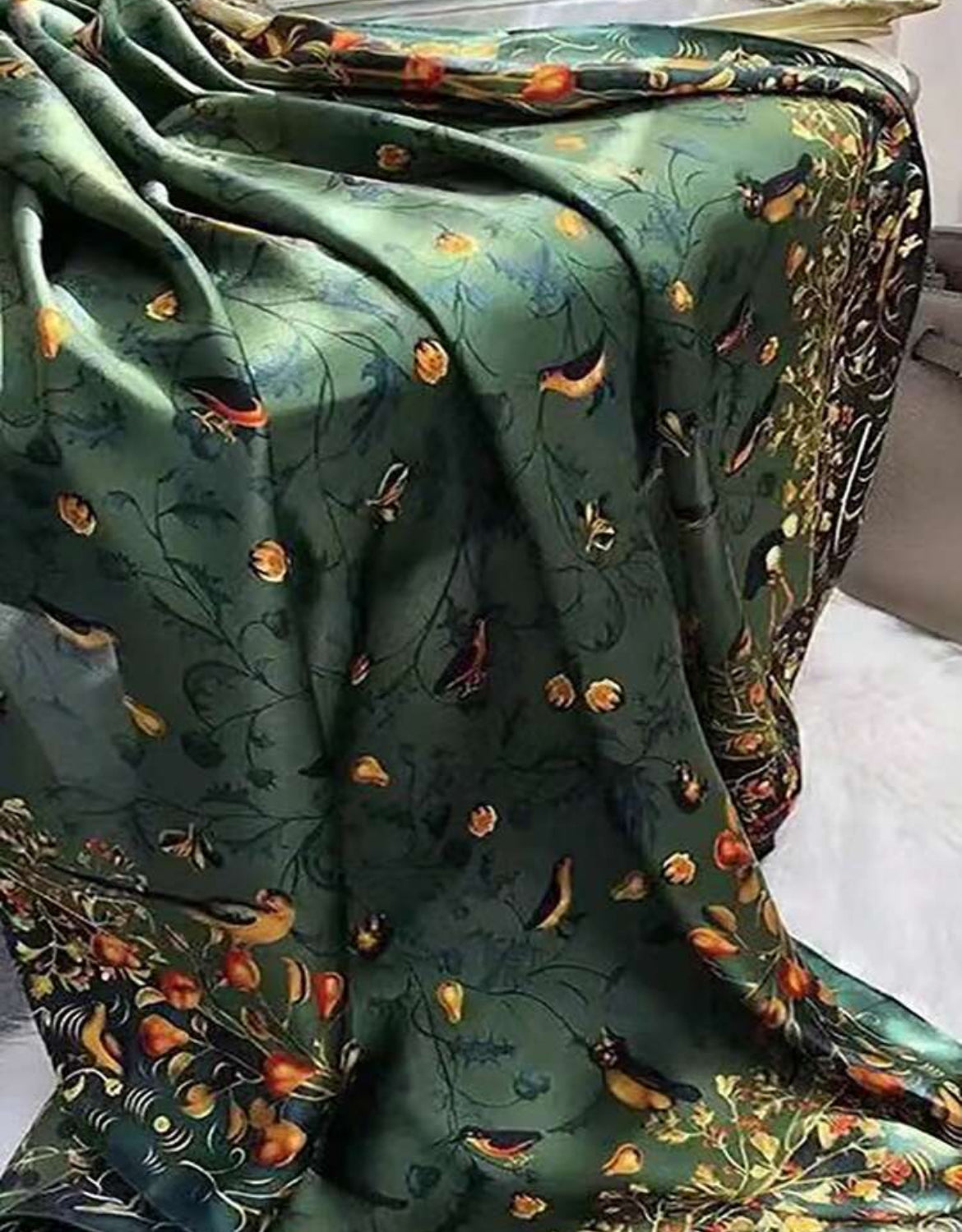 Birds of a Feather Scarf Top