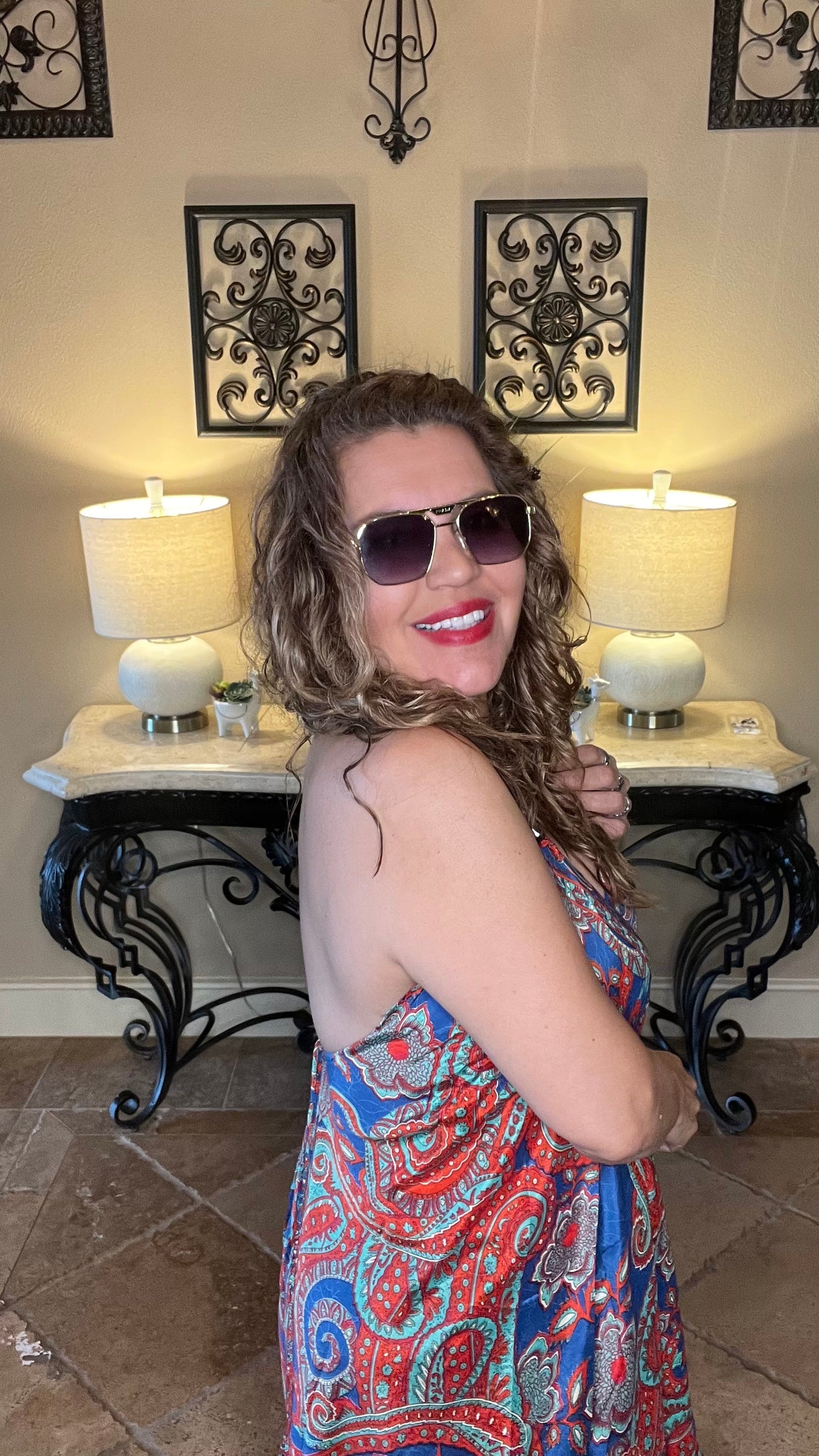 Acapulco Blue Dress