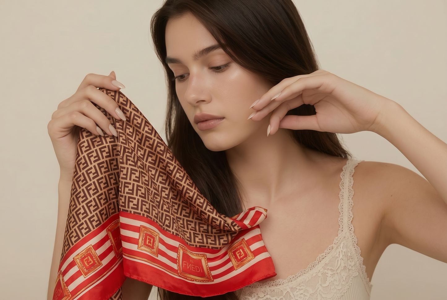 Fernanda Large Scarf ( Can be worn as a TOP)