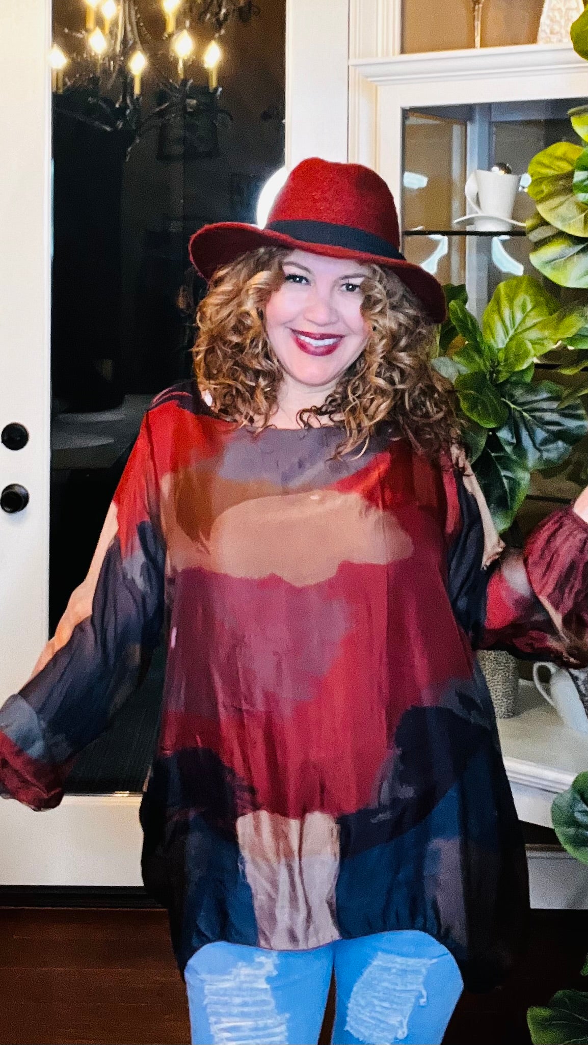 Renata Italian Silk Top