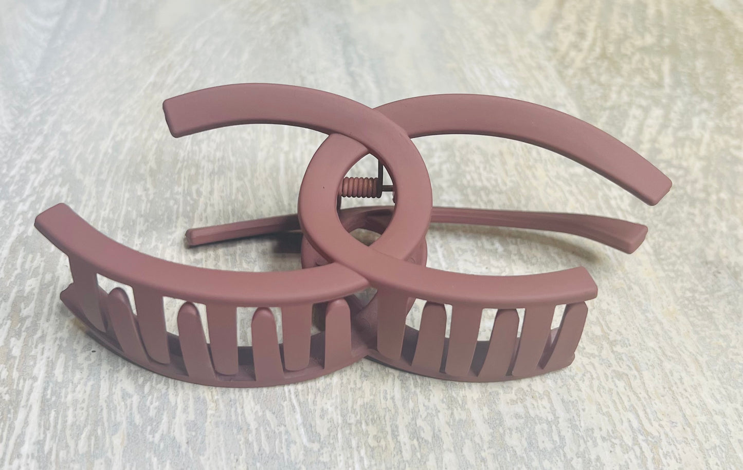Eggplant Pink Hair Clip
