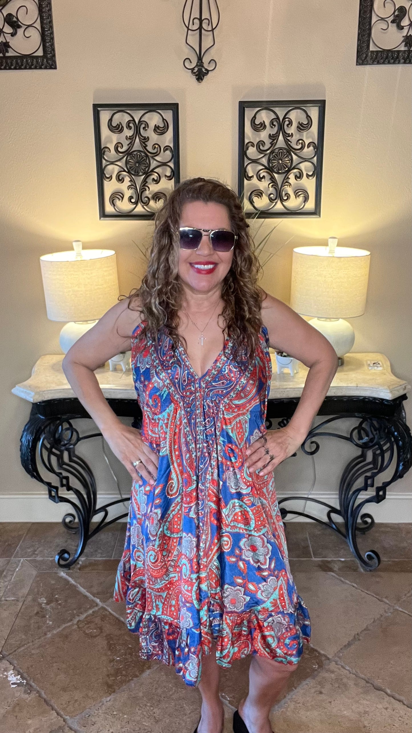 Acapulco Blue Dress