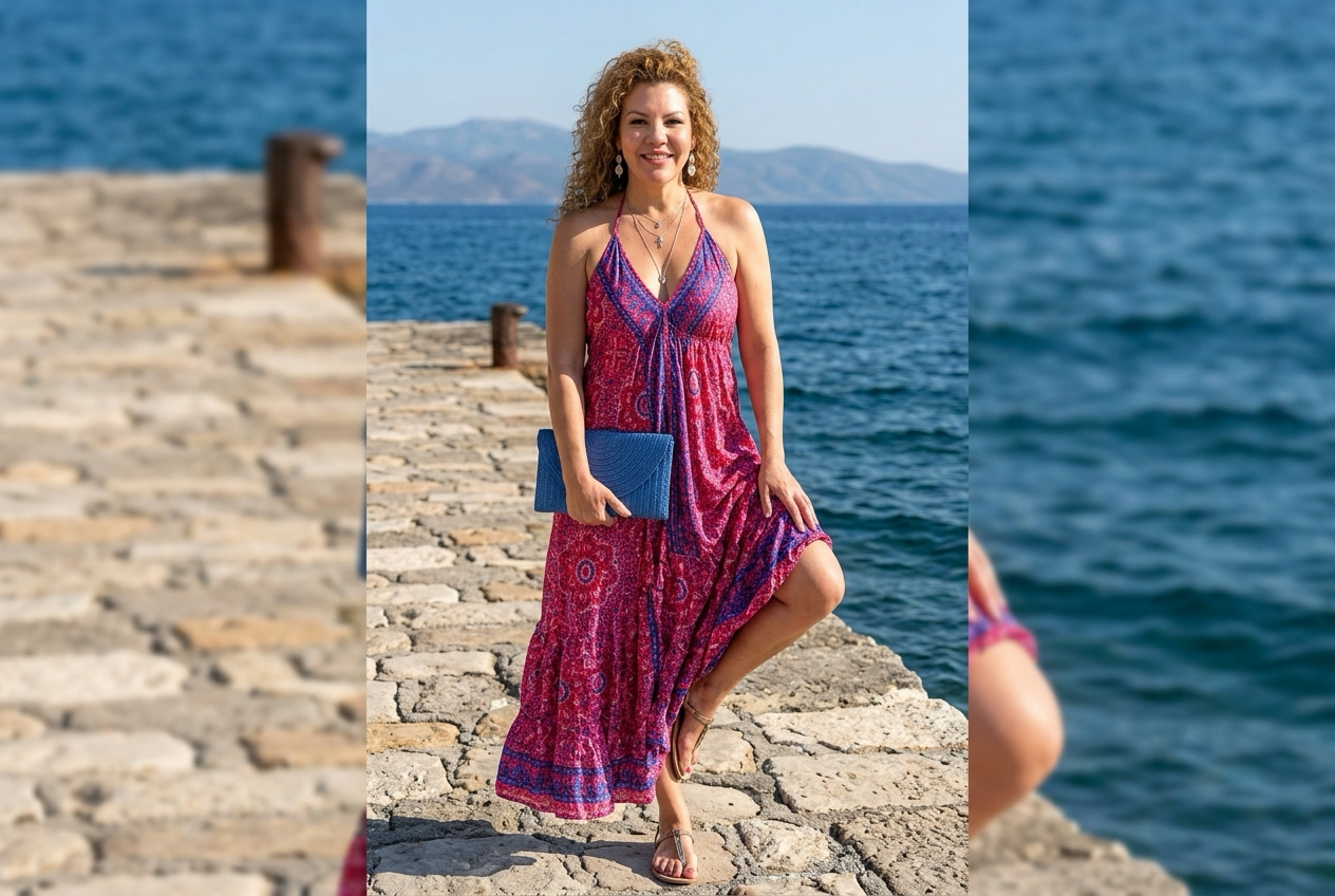 Greta Beach Dress