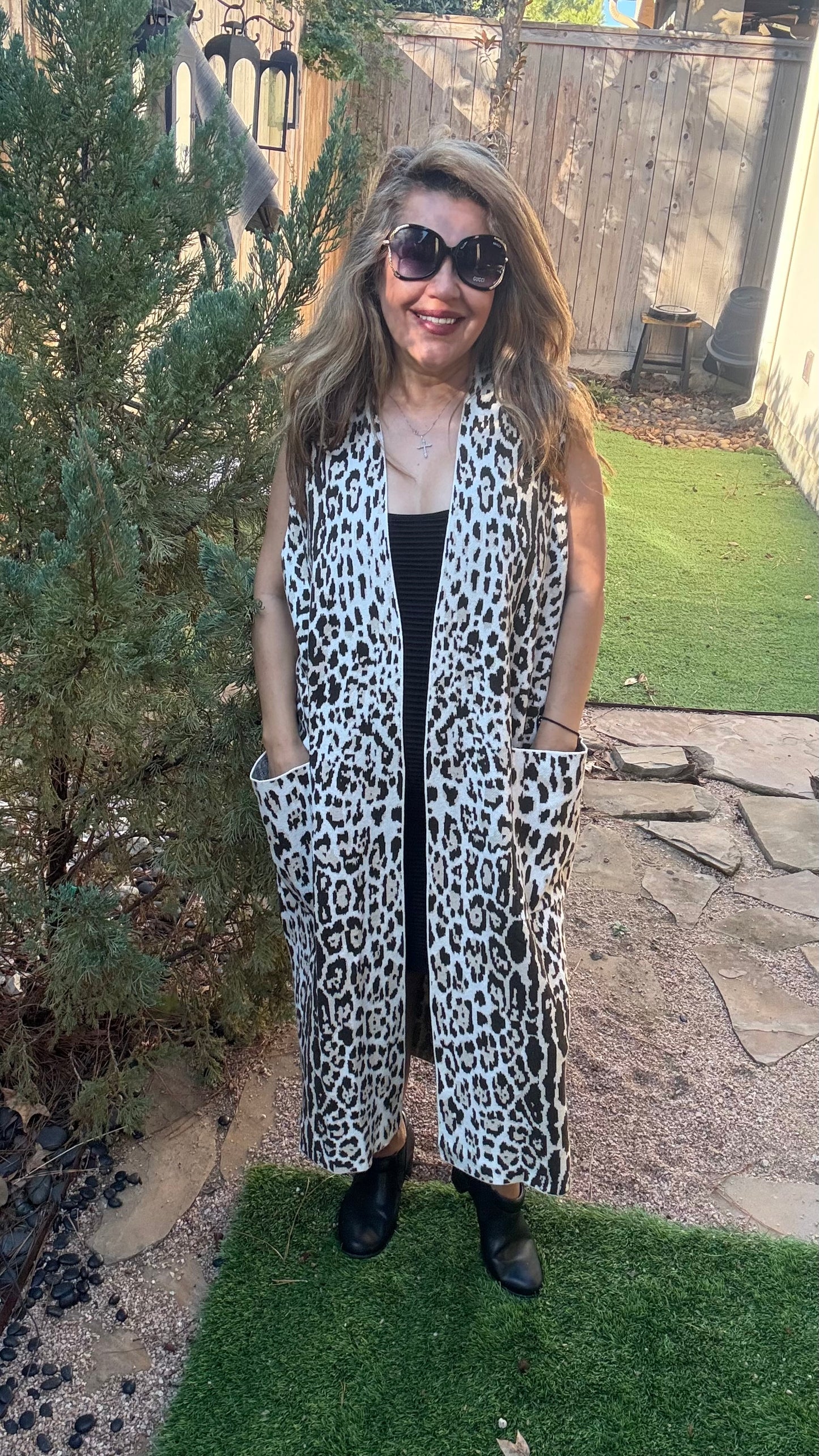 Rachel Sleeveless vest Cardigan