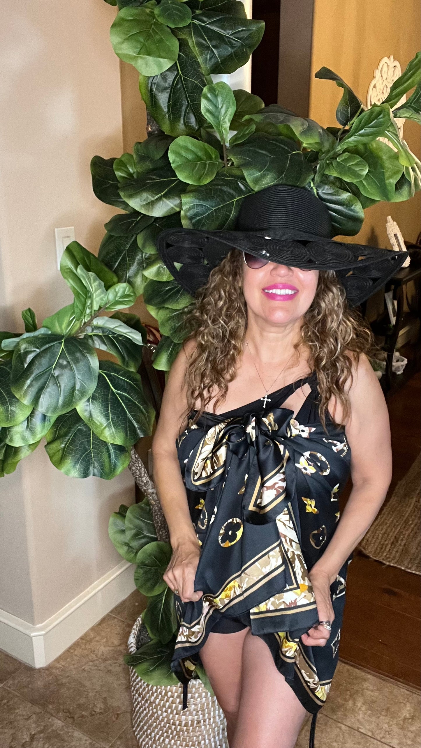 Paulina Extra Large Lux Scarve Top