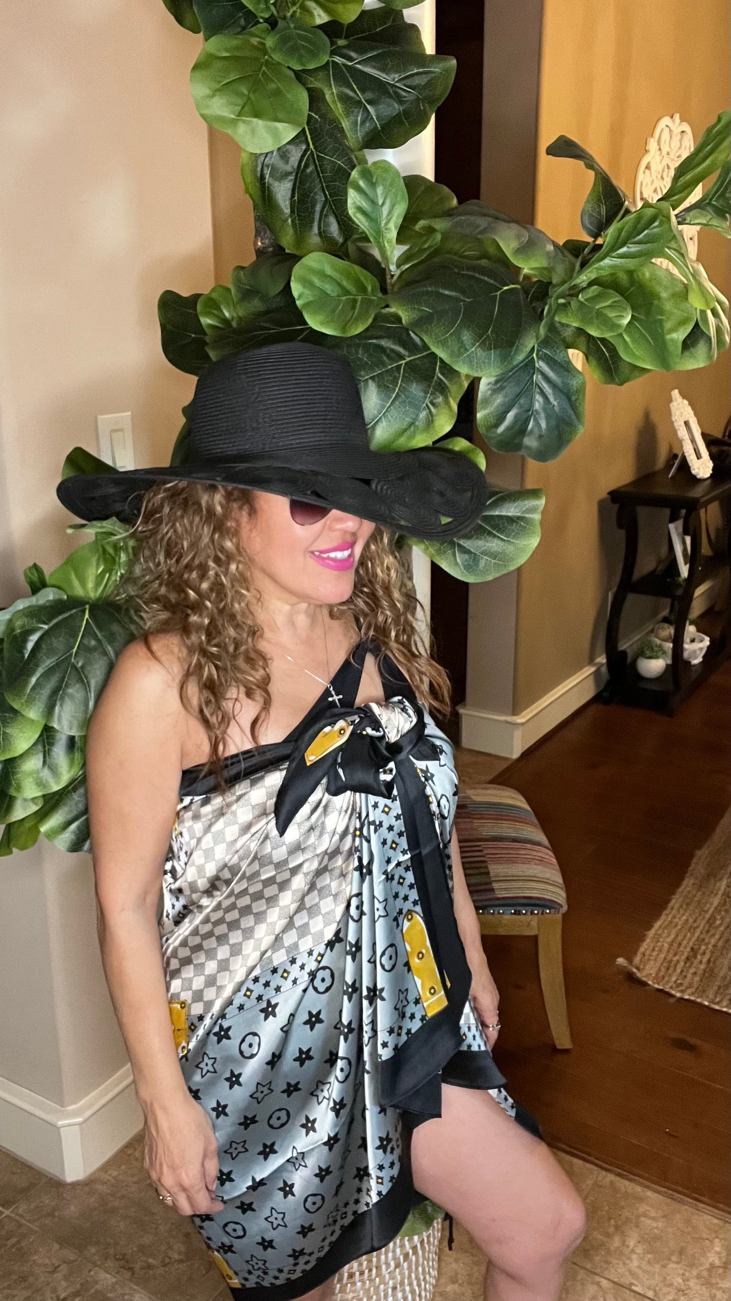 Naomi Extra Large Lux Scarve Top