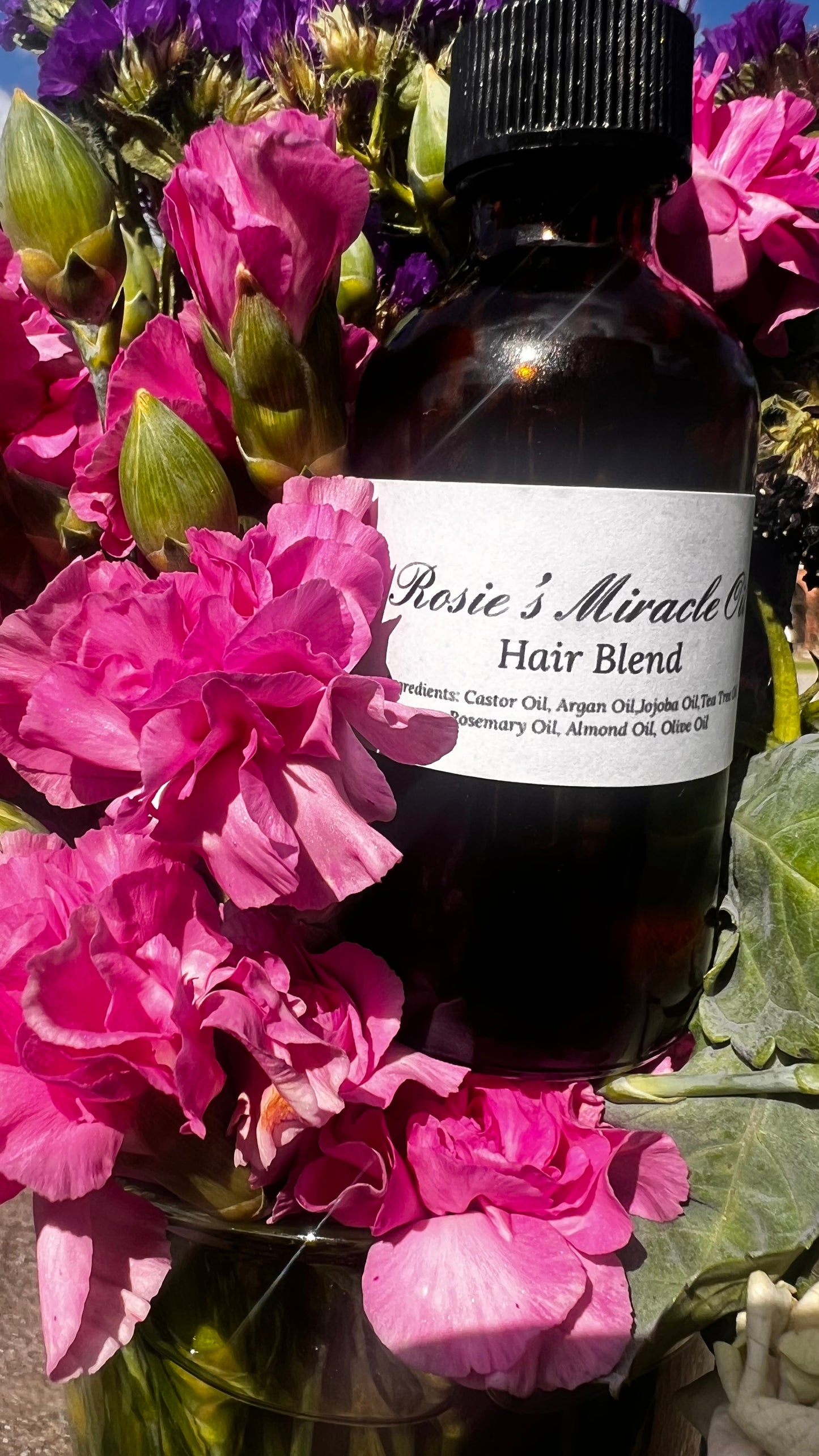 Rosie’s Miracle HAIR/ SCALP OIL BLEND 1 oz.