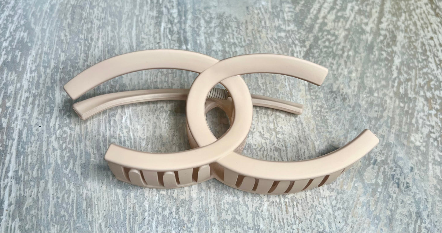 Blush Beige Hair Clip