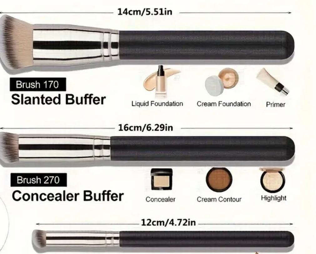 Professional Foundation Make Up brushes