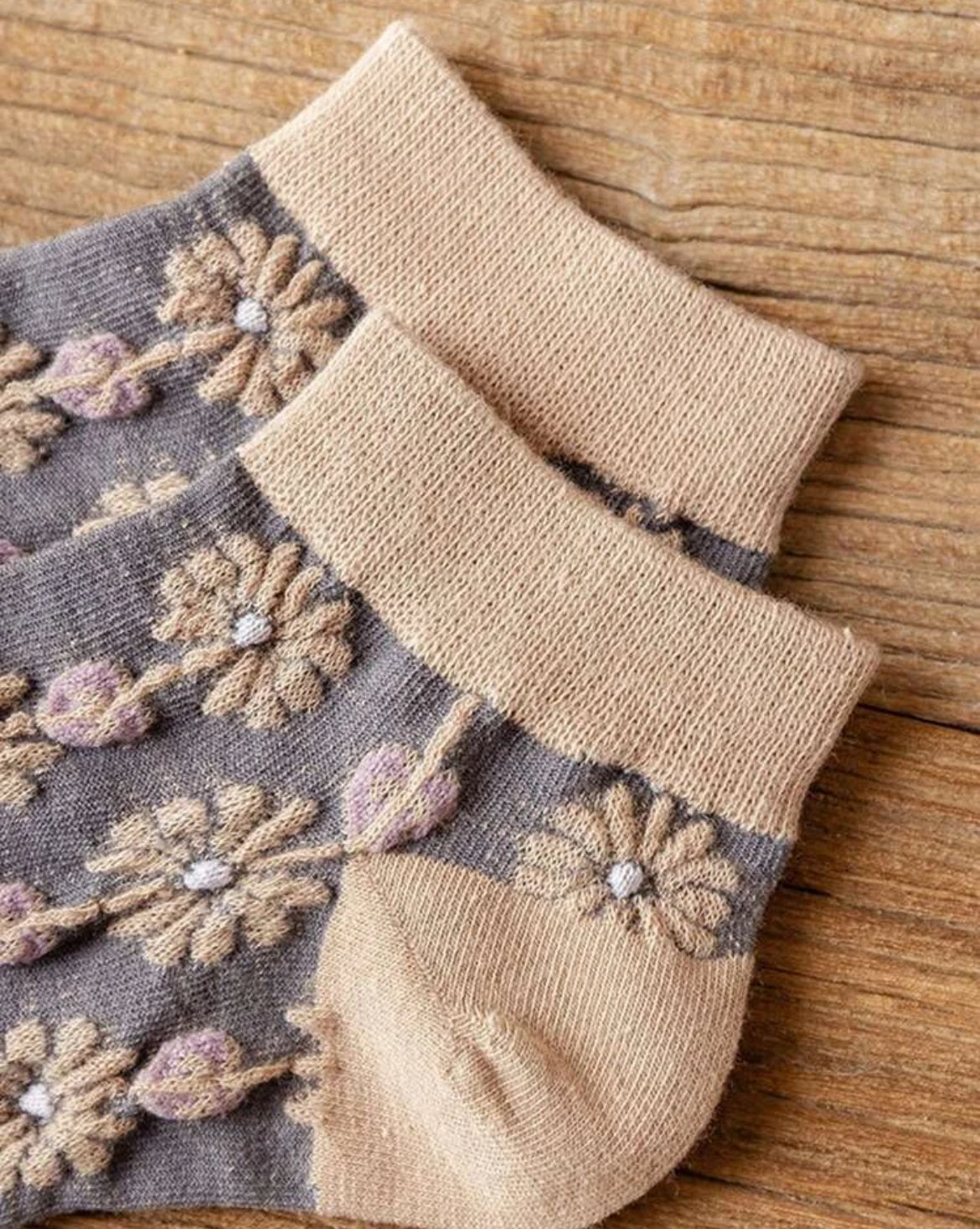 Flowery Cute Socks (Clearance)