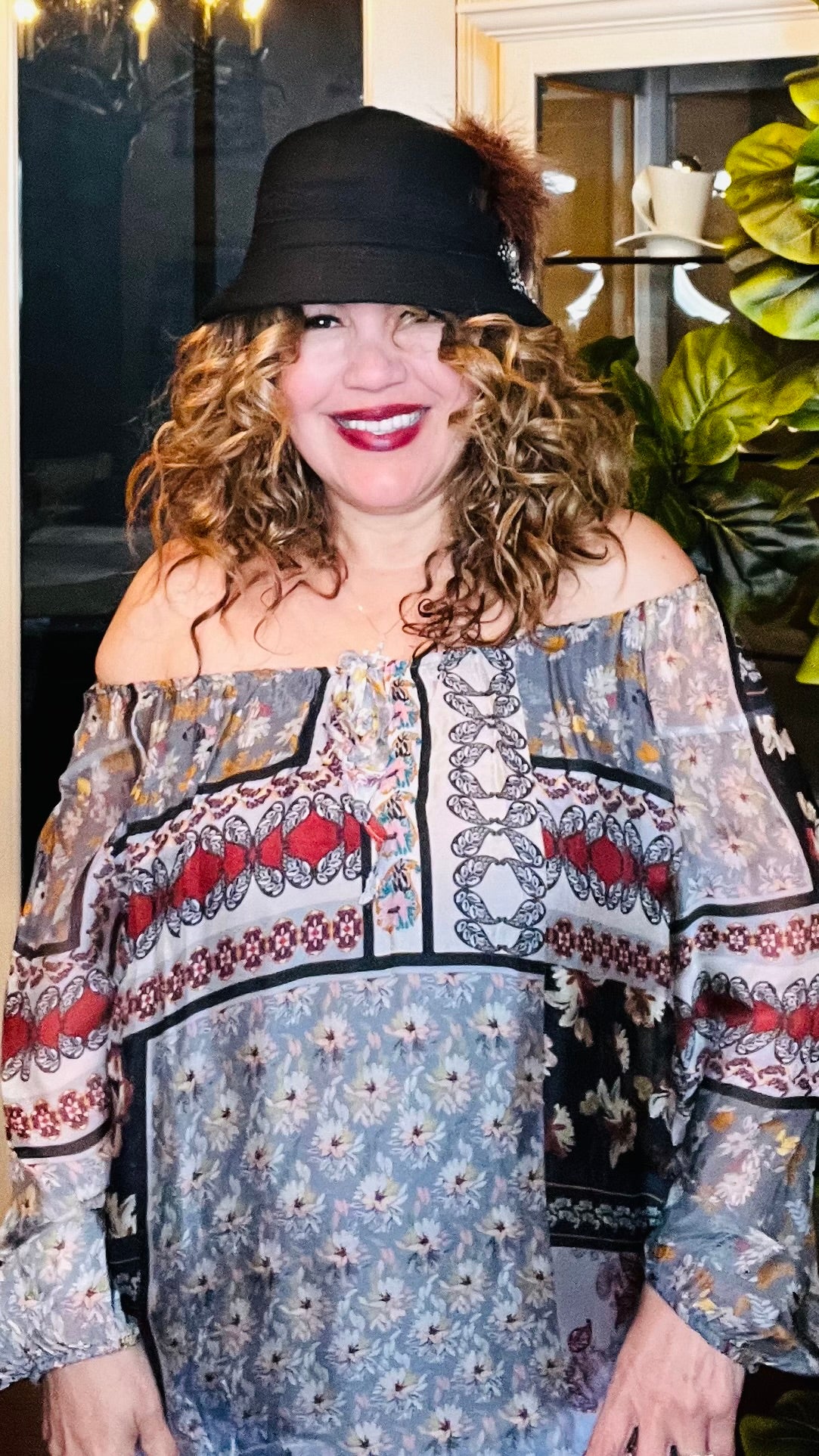 Ashley Italian Silk Top