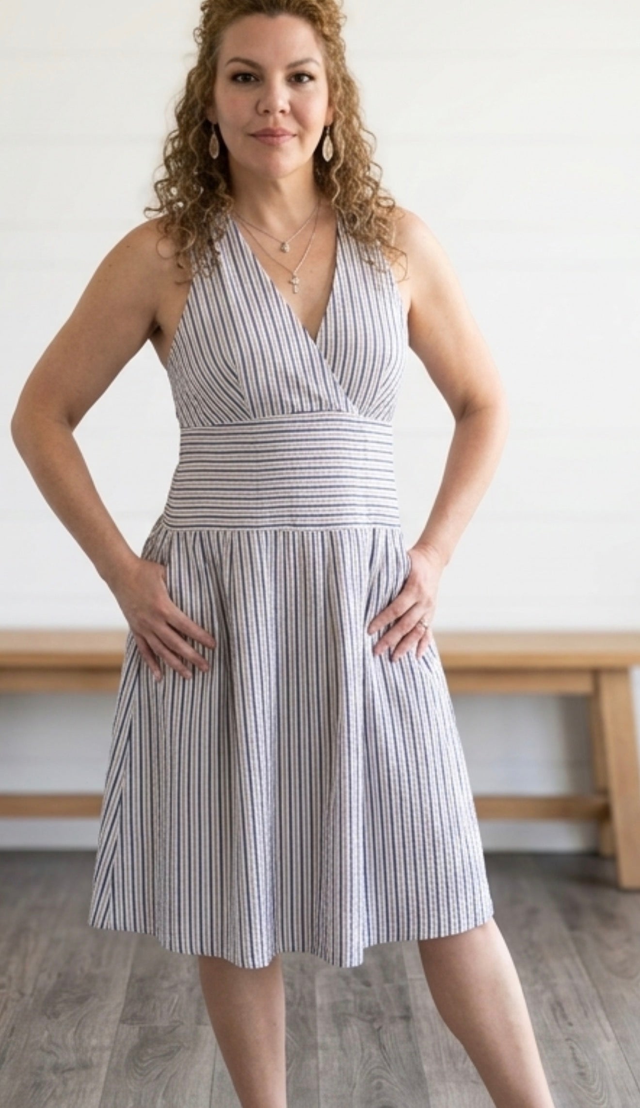 Hilda Stripe Dress