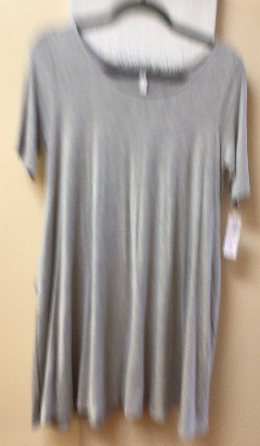 Light Grey T-Shirt Dress