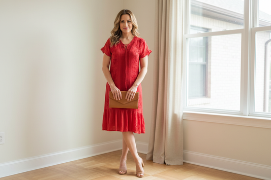 Feria Red Dress