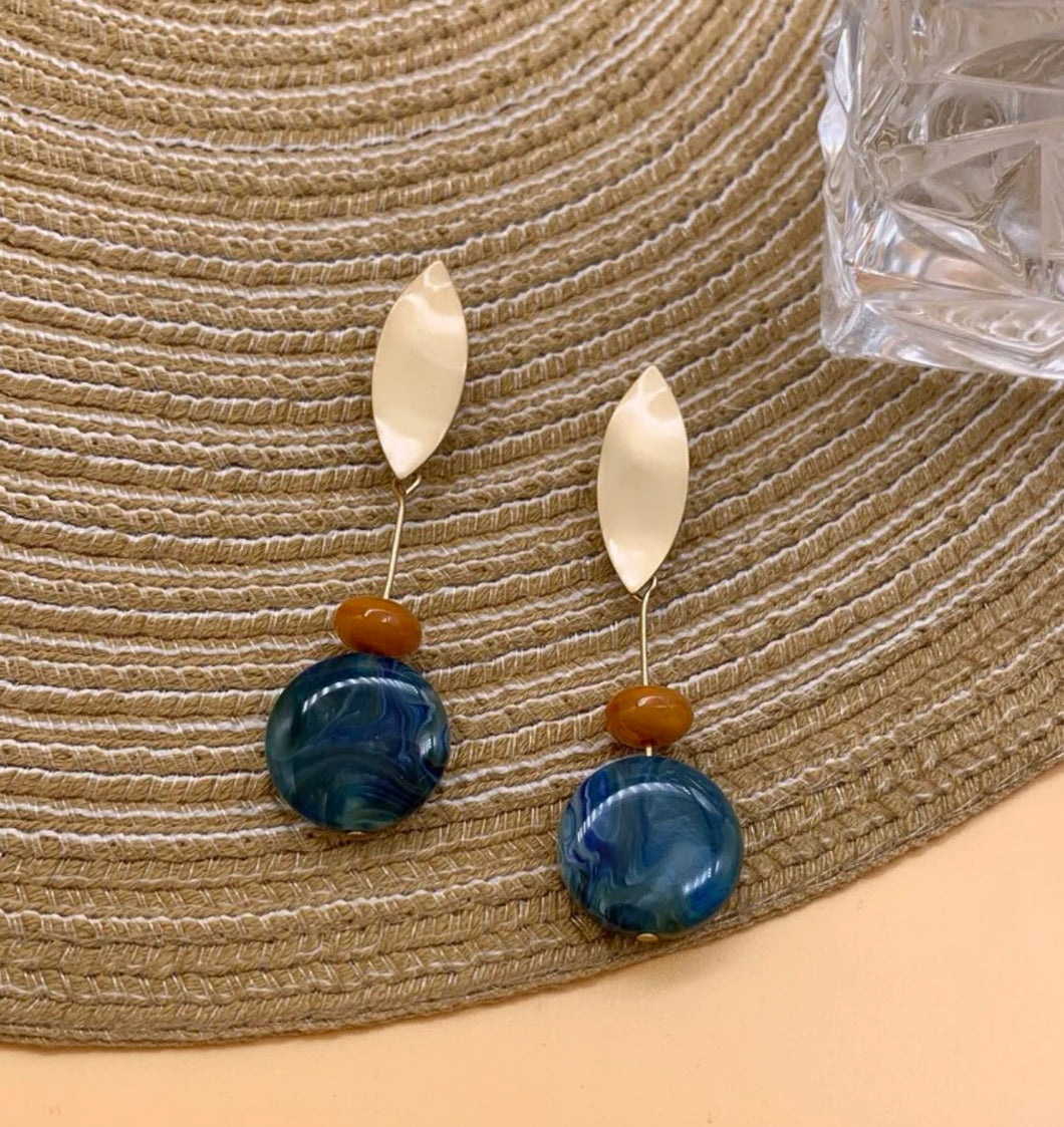 Nela Blue Earrings