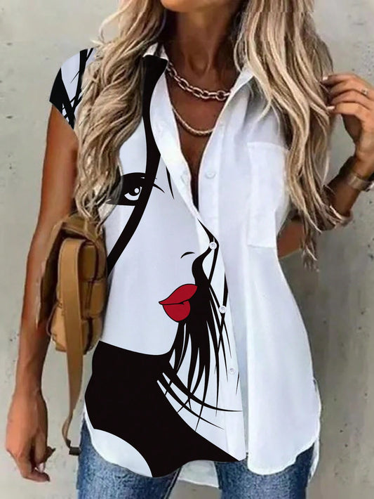 Leah Face Top