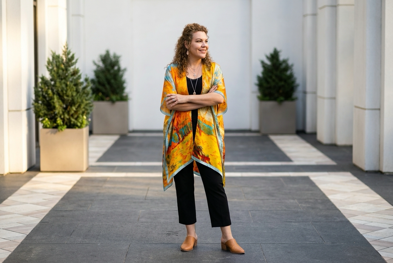 Pam Colorful Kimono