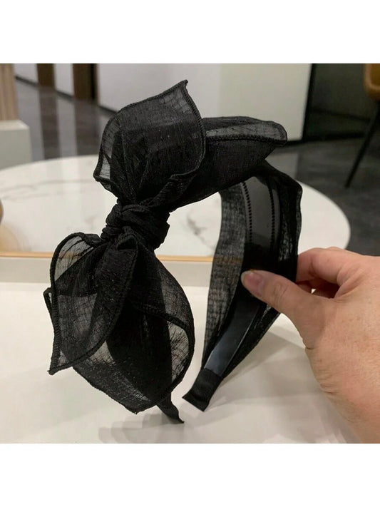 Petra Black Headband