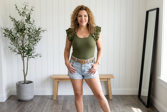 Yaya Olive Top
