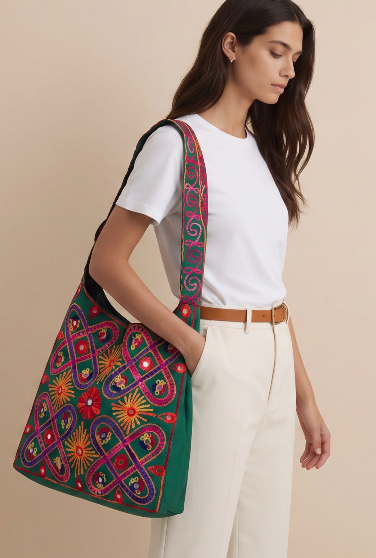 Cassandra Embroidered Bag