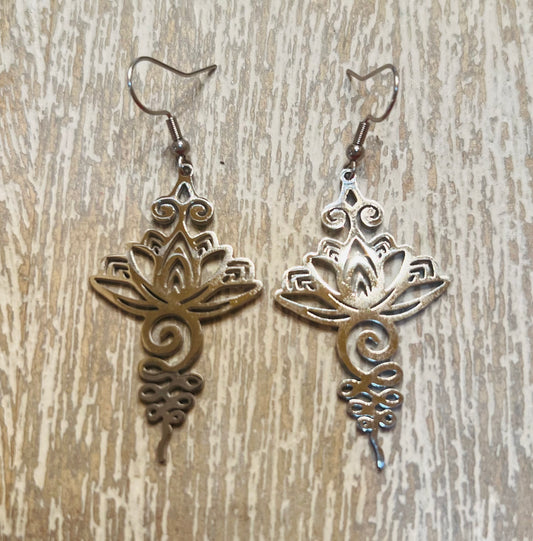 Silver Yiddi Earrings