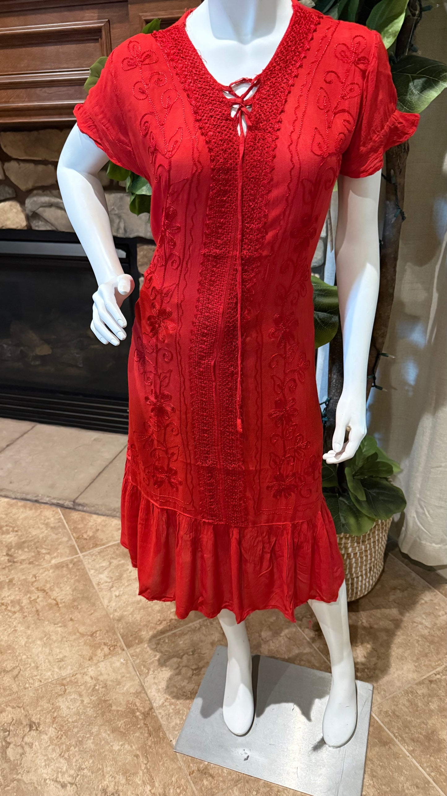 Feria Red Dress