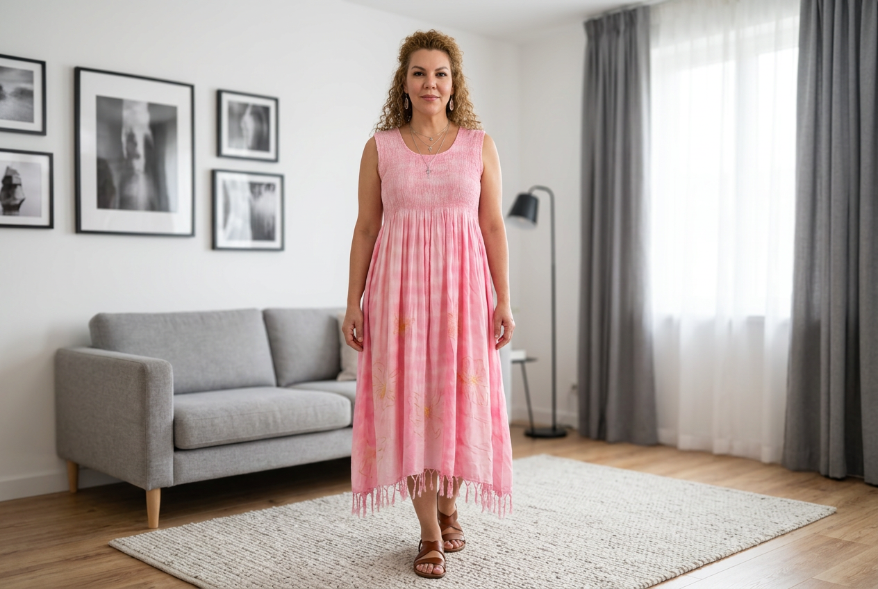 Blanca’s Pink Dress