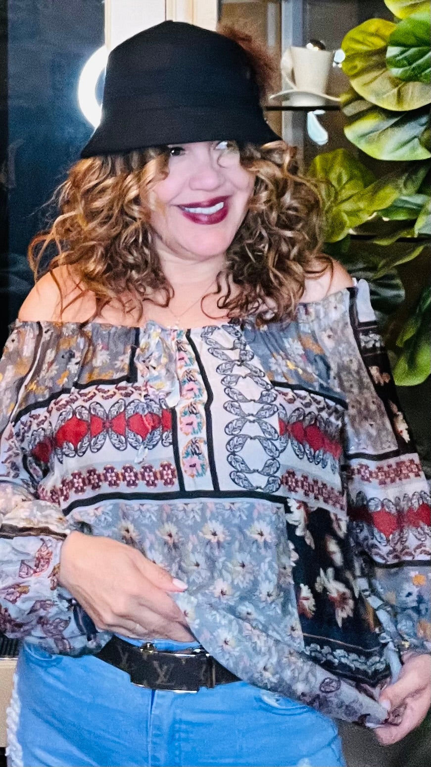 Ashley Italian Silk Top