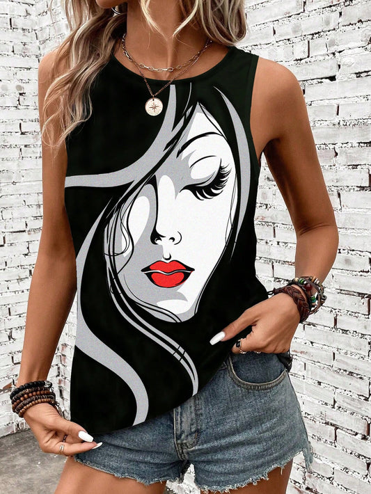 Satisfied Face Top