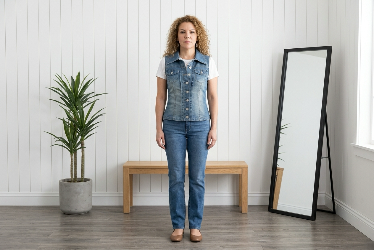 Marissa Denim Vest Top