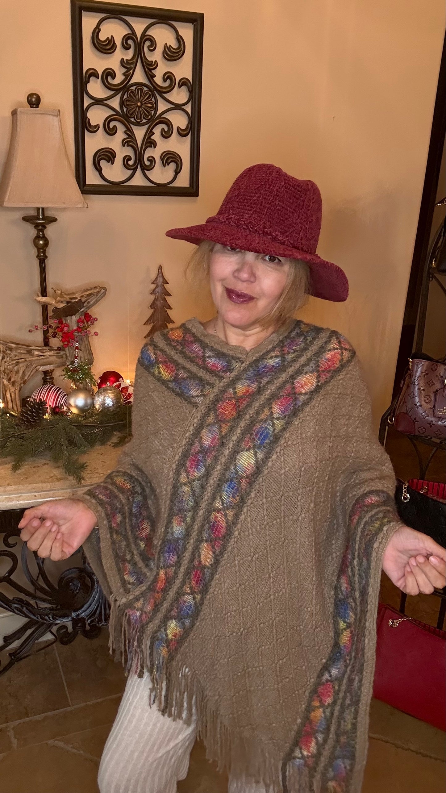 Fernanda Warm Poncho