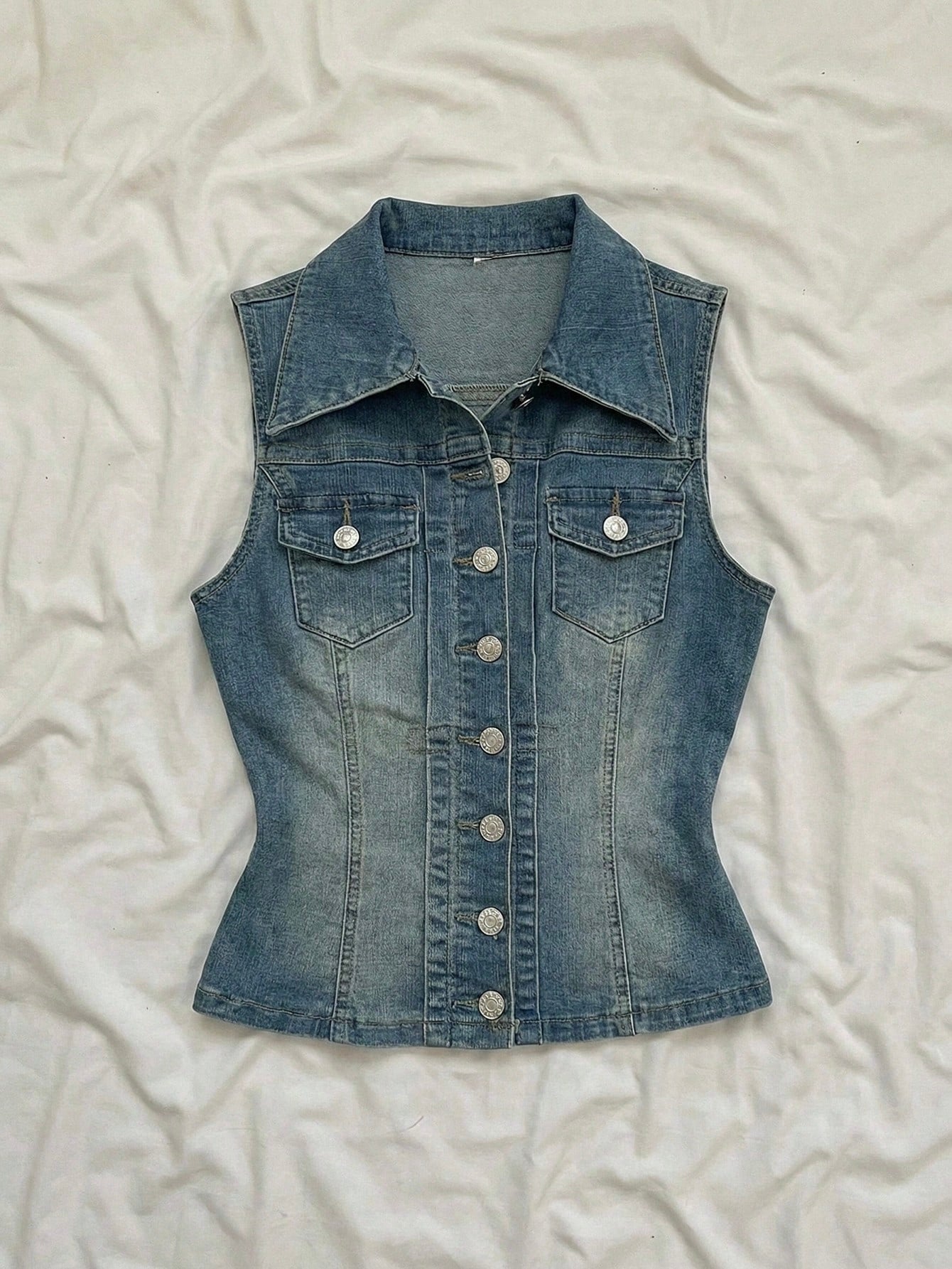 Marissa Denim Vest Top
