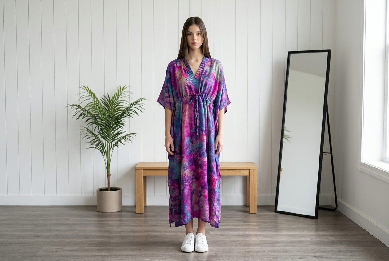 Venita Kimono Dress