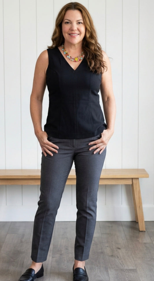 Carly Black Top