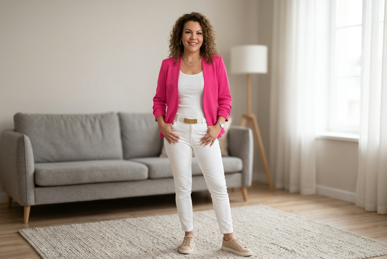 Hottie Pink Jacket Top