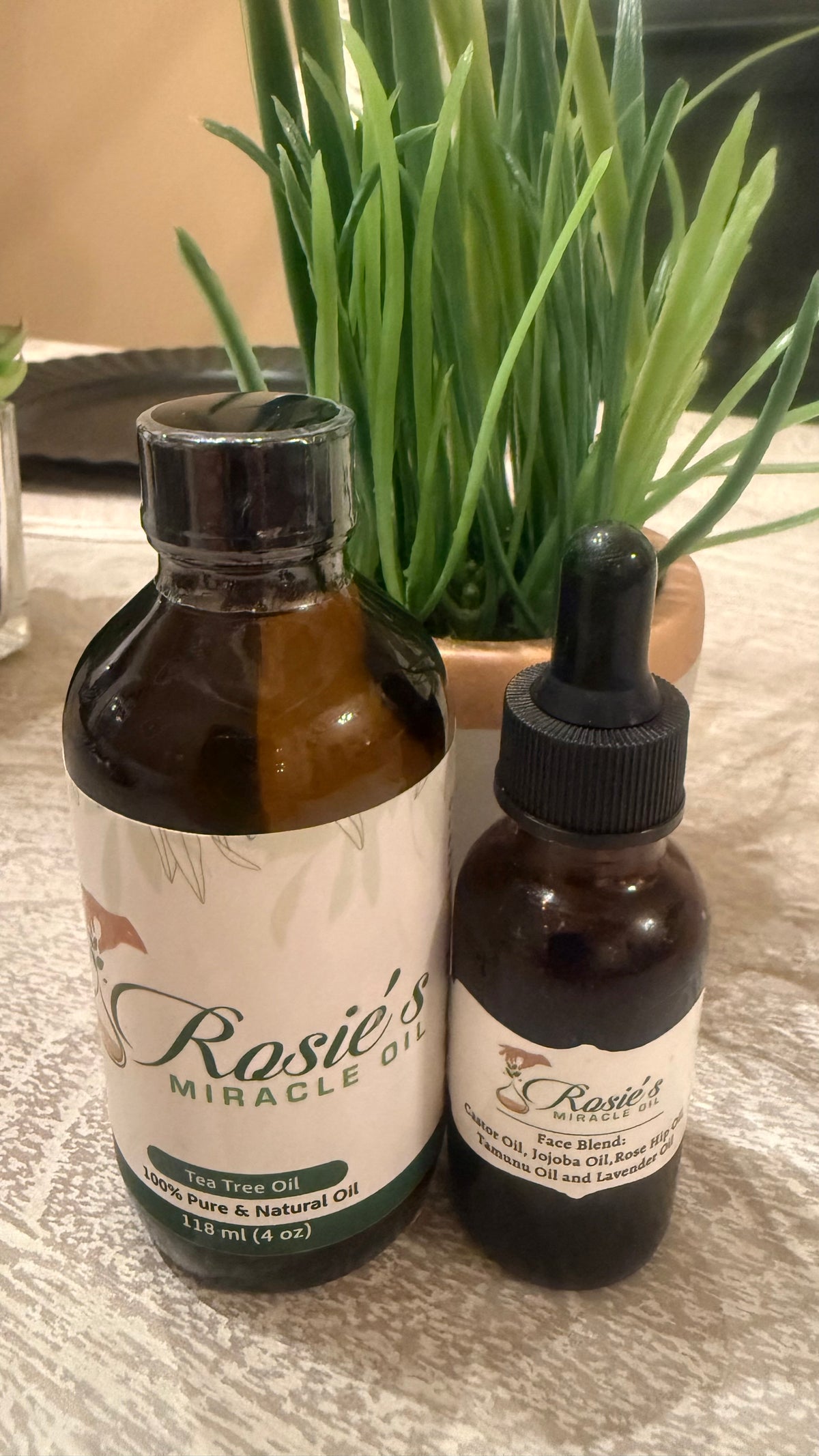 Rosie’s Miracle oil & Tea Tree Oil Combo