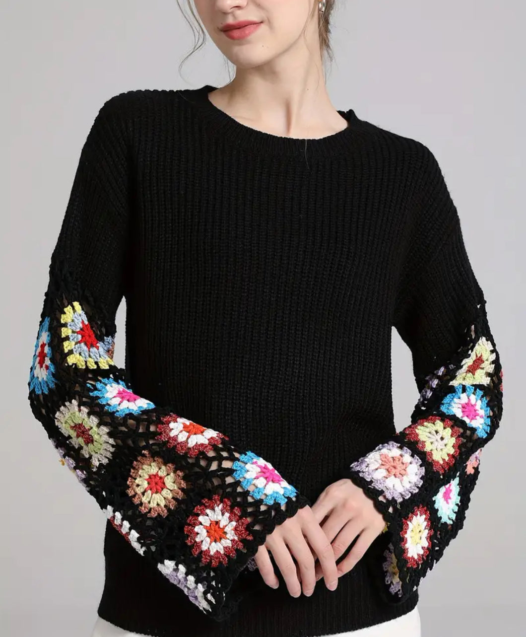 Marissa Crochet Sweater