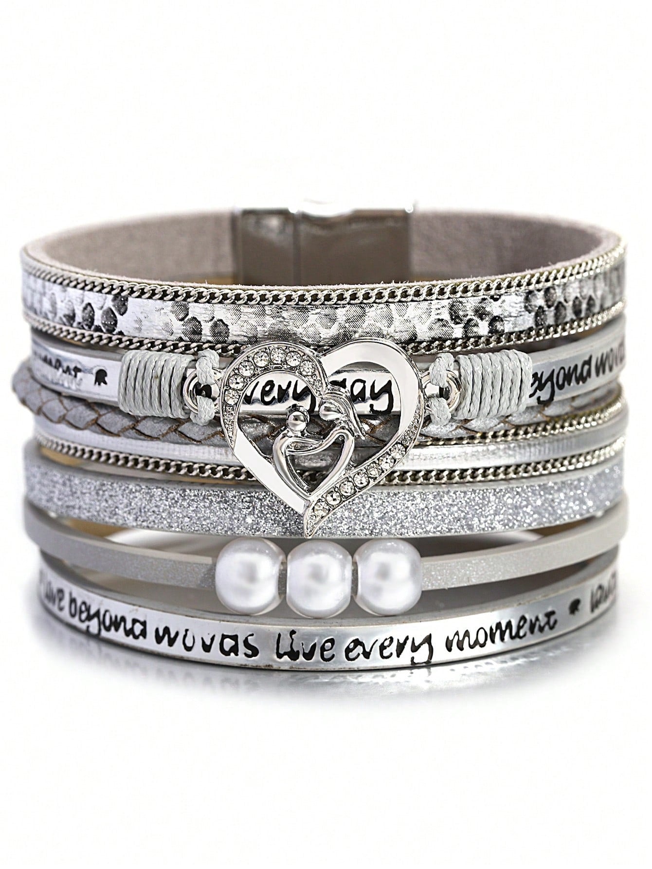Love Beyond Words Bracelet
