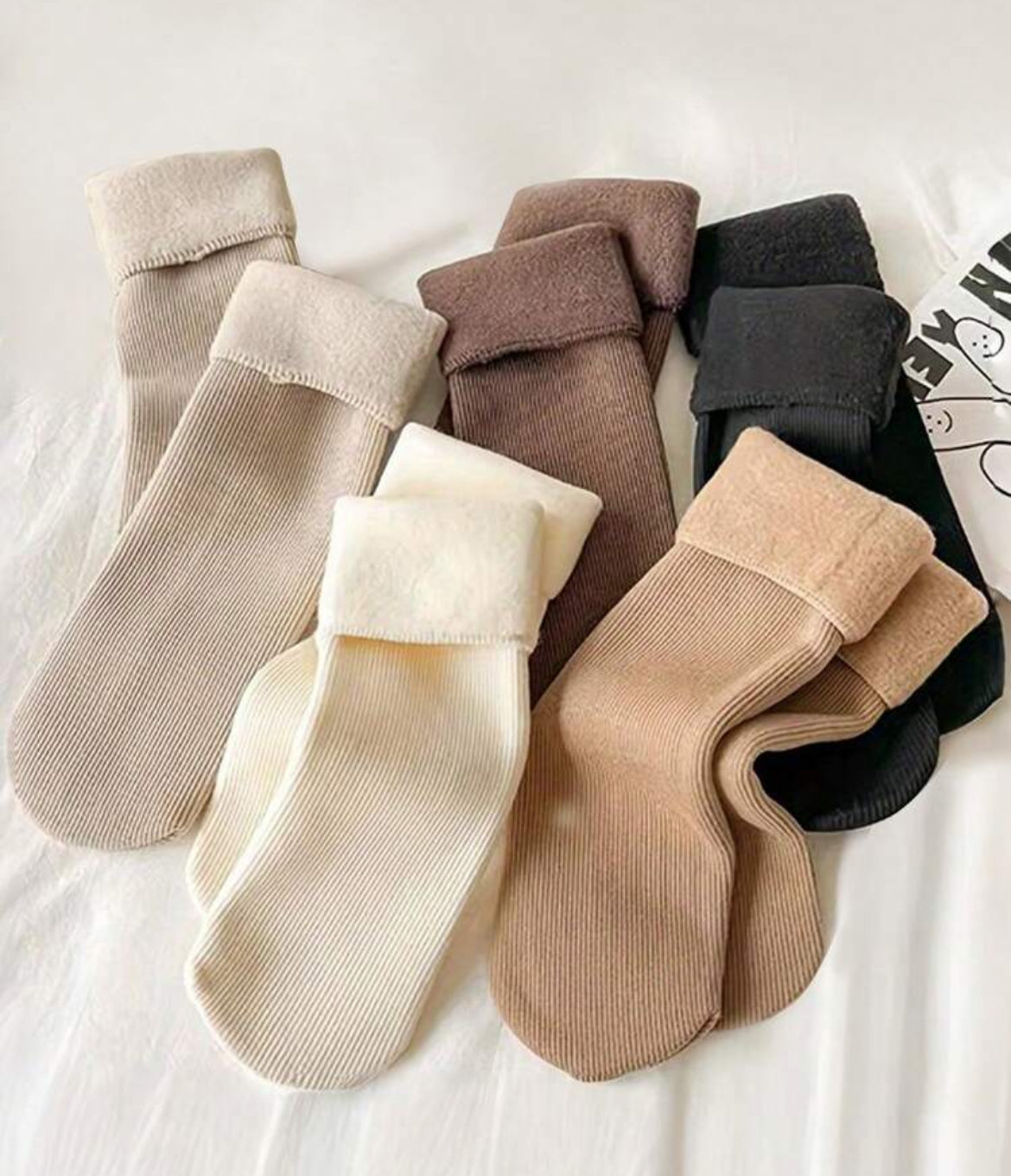 Beige Tootsie Socks