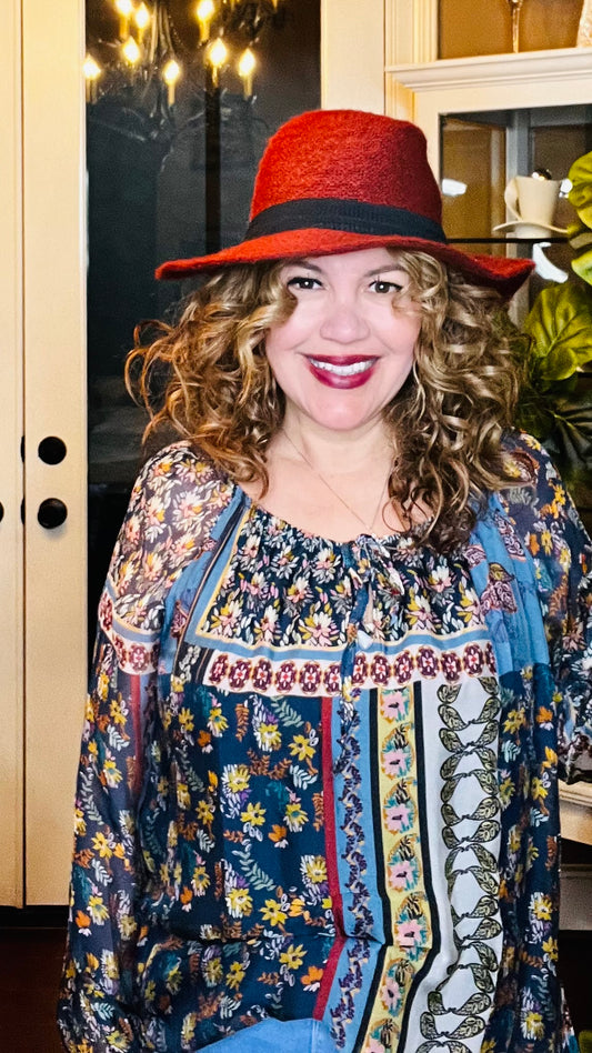 La Russa Italian Silk Top