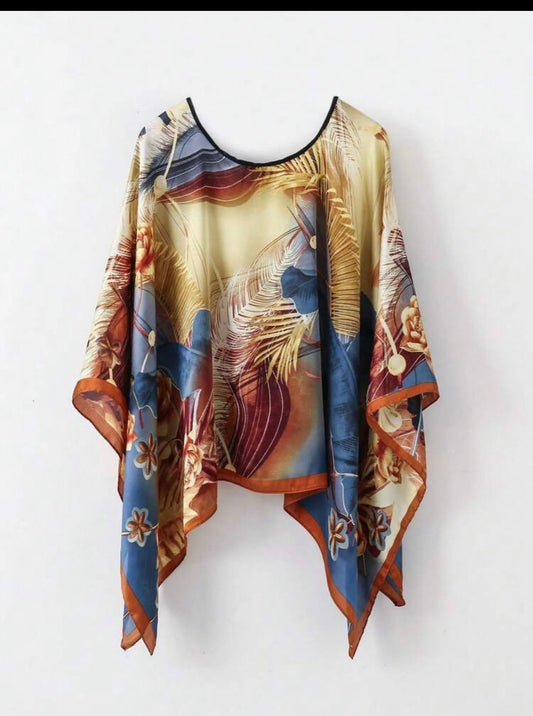 Xenia Light Poncho Top