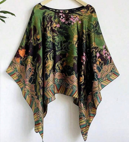 Birds and Grass Tunic Too