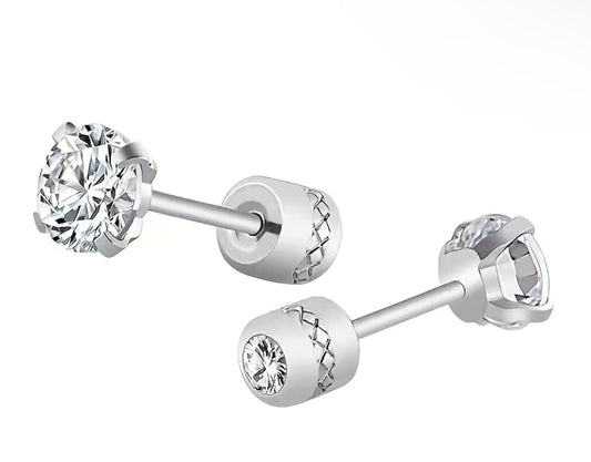Bernie Titanium Earrings