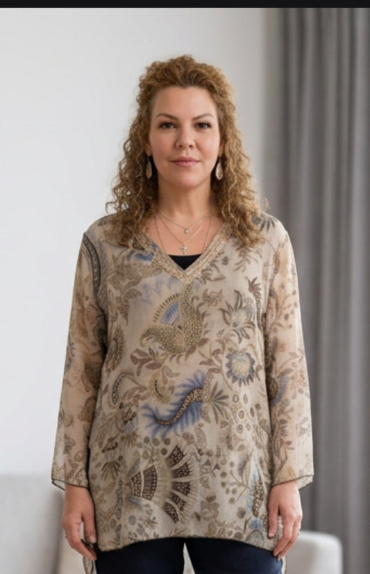 Cali Sheer Top