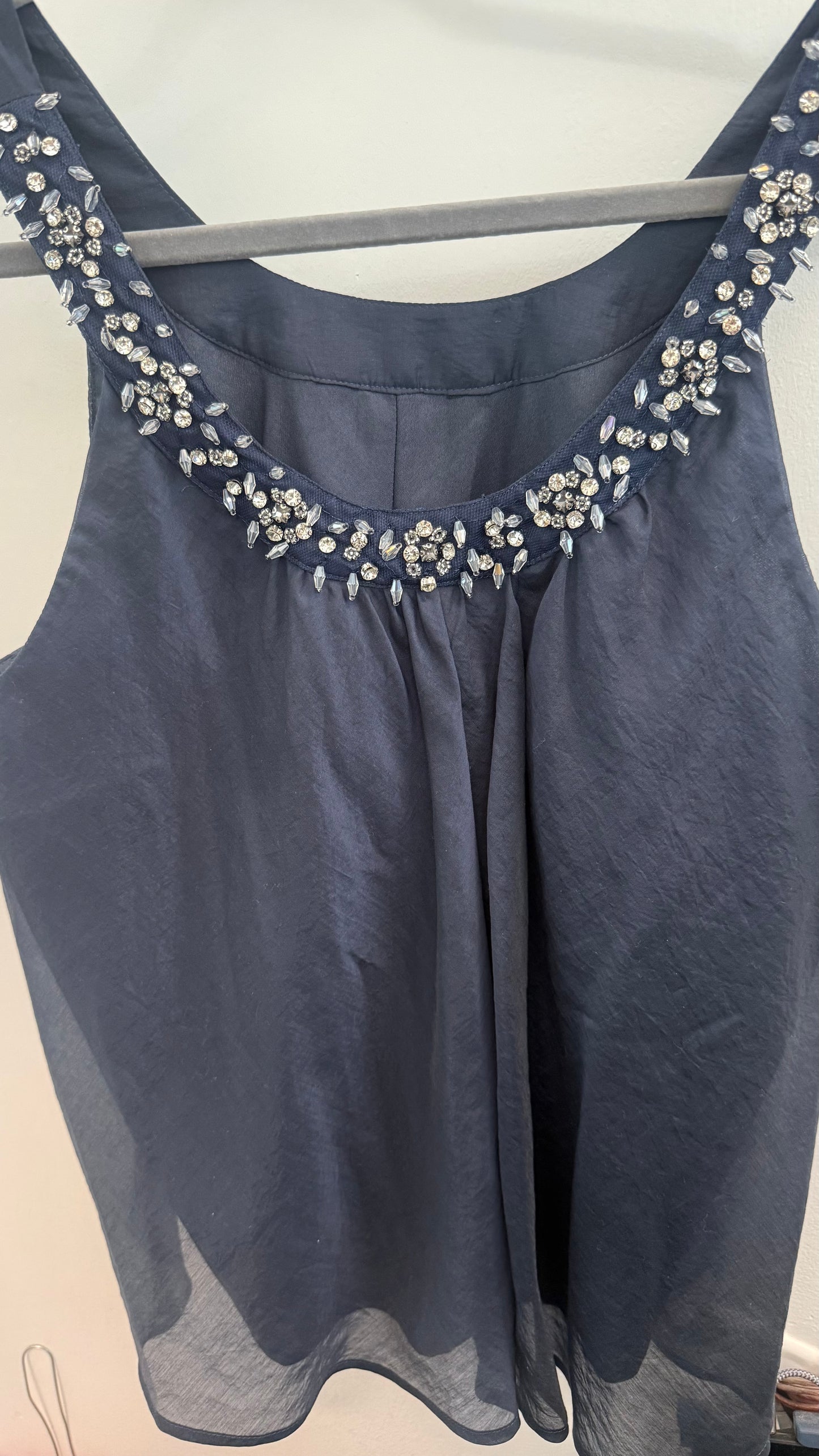 Kayla Navy Top
