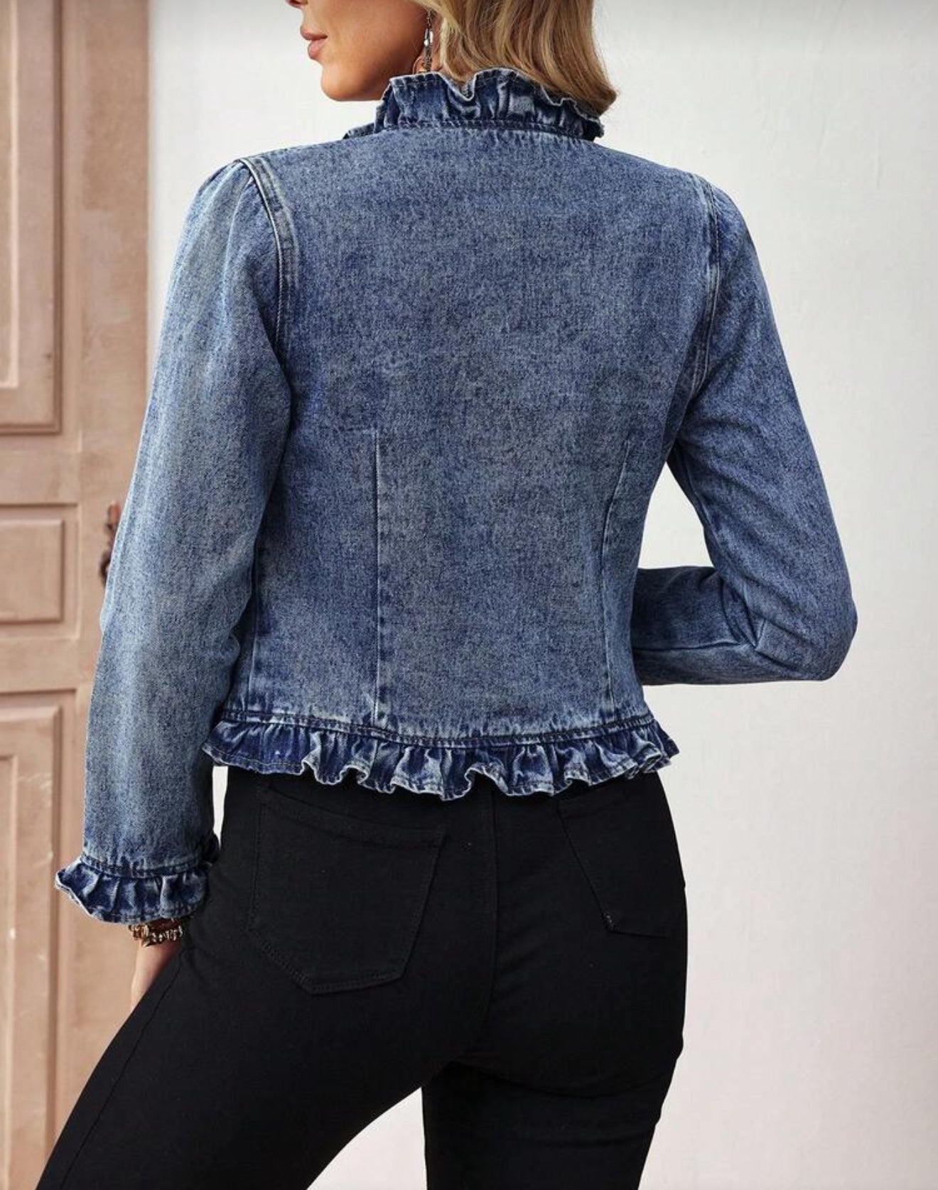 Brenda Denim Jacket Top