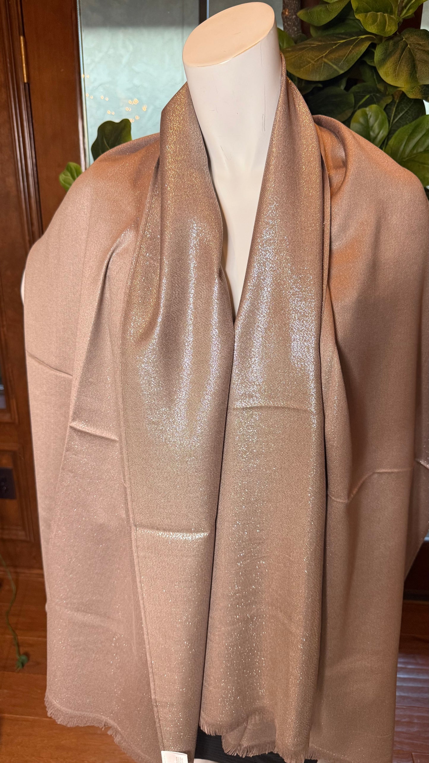 Champagne Time Scarf Top