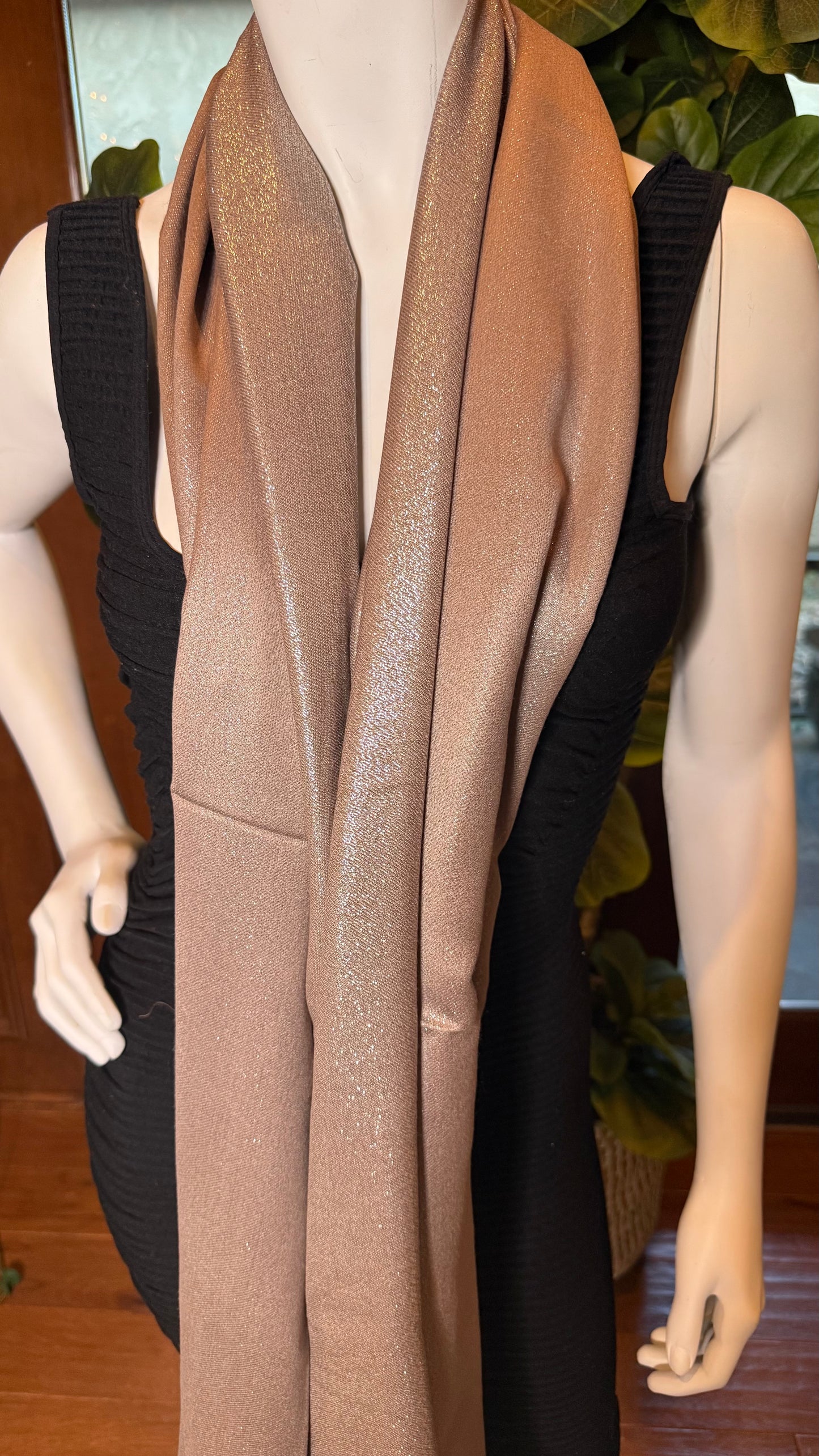 Champagne Time Scarf Top