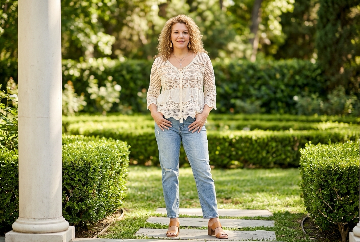 Carla Crochet Top