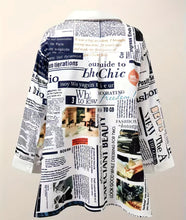 Load image into Gallery viewer, Newspaper Chic Top
